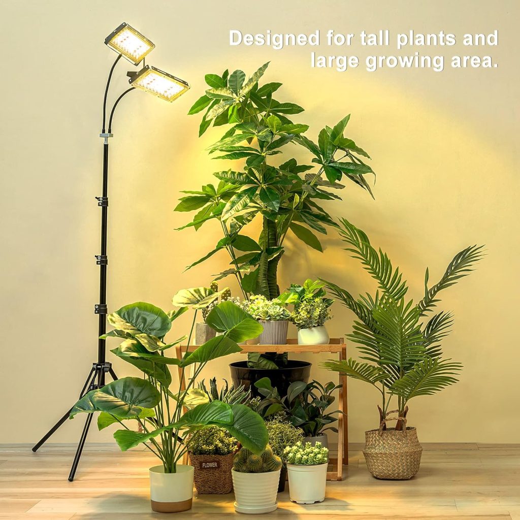 200W LED Grow Light Full-Spectrum Plant Growth Lamp 2
