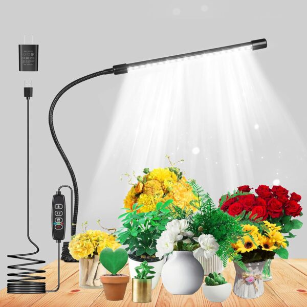 Adjustable Indoor Plant Light With Dimmable LED