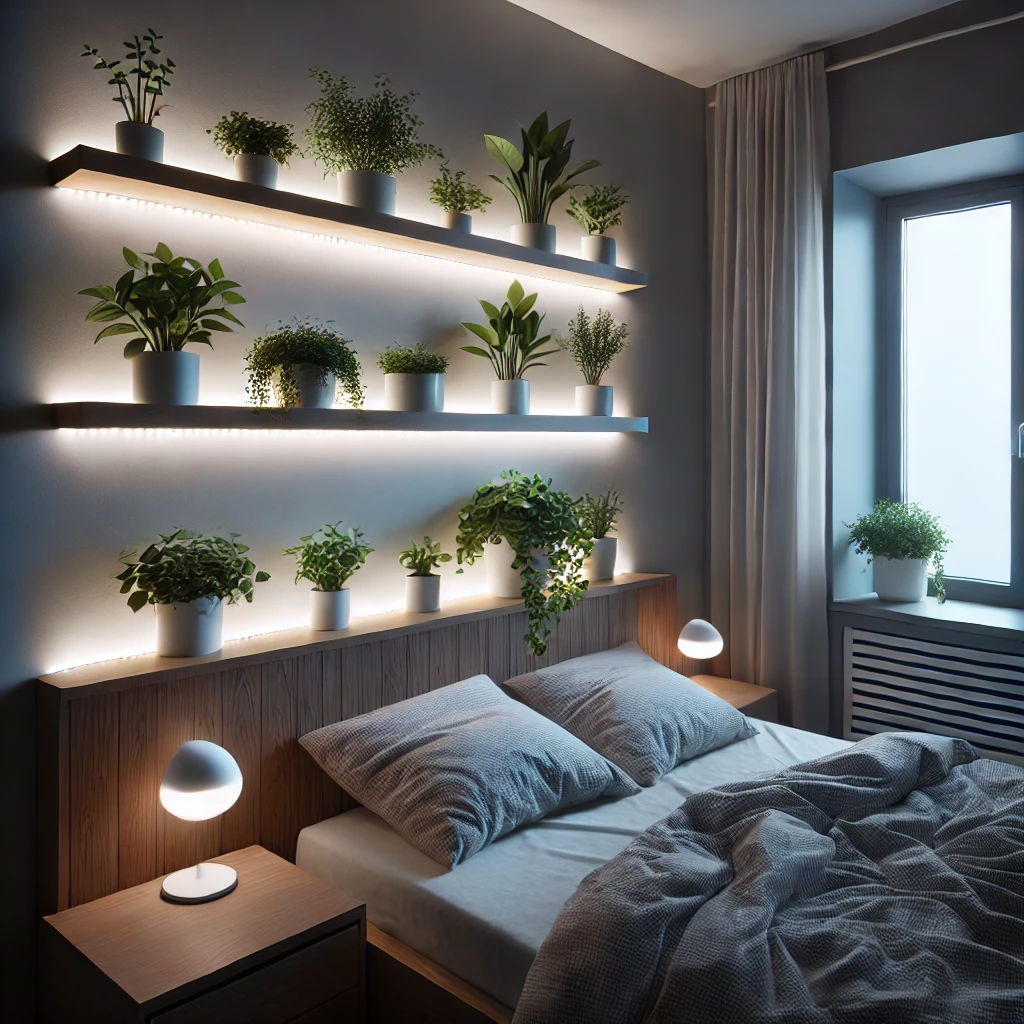 Bedroom With LED Strip Ideas - 04
