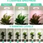 Bright Full Spectrum Lamp For Indoor Plants levels