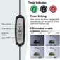 Compact Grow Light Indoor Plants timer