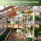 Compact Linkable Grow Lights for Indoor Gardens installation