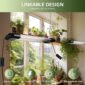 Compact Linkable Grow Lights for Indoor Gardens linkable