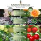 Compact Linkable Grow Lights for Indoor Gardens suitable