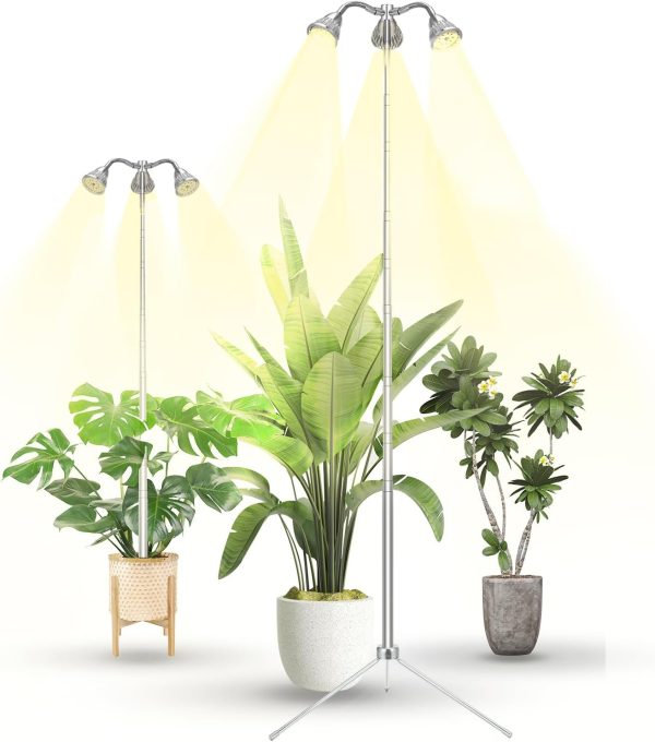 Full Spectrum Grow Light Detachable Tripod Plant Lamp 1