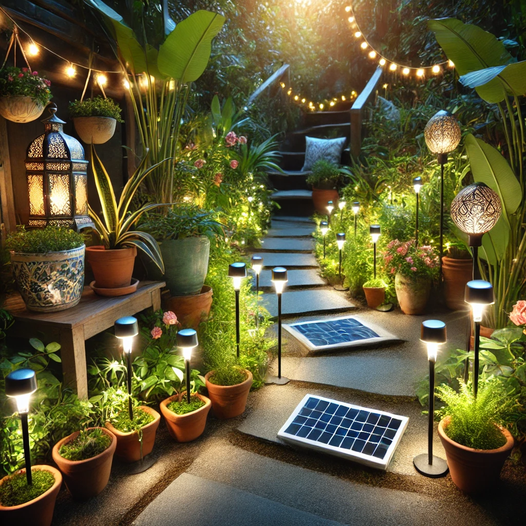 Outdoor With Pathway Lighting Ideas - 02